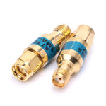 مخفف تردد RF محوري 2 واط 10dBi SMA-JK ذكر إلى أنثى DC-6.0GHz، SMA ذكر إلى أنثى (مخفف)