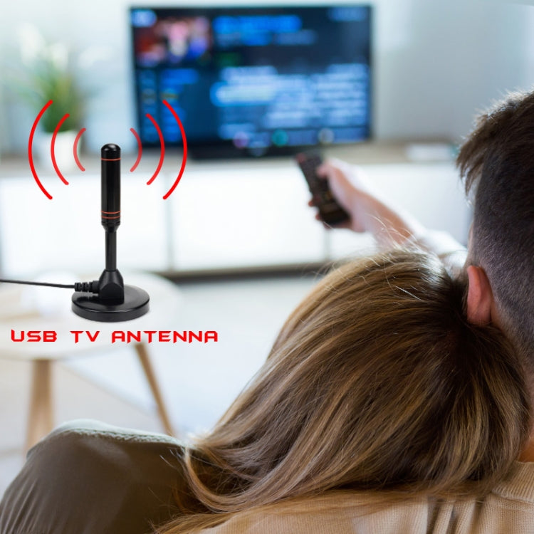 هوائي تلفزيون عالي الكسب 22dBi لتلفزيون DVB-T / موالف تلفزيون USB مع مضخم، معزز HDTV محمول 22dBi DVB-T / USB