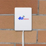هوائي 4G بقوة 28dBi مع موصل CRC9 ذكر لجهاز راوتر 4G LTE FDD/TDD، CRC9 ذكر