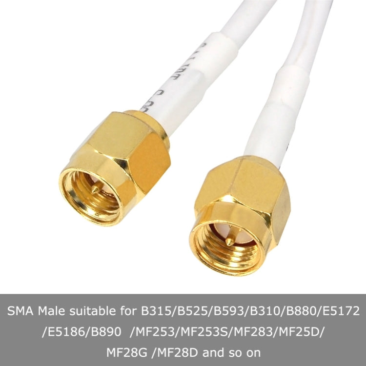 هوائي 4G بقوة 28dBi مع موصل SMA ذكر لجهاز راوتر 4G LTE FDD/TDD، SMA ذكر
