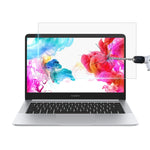فيلم حماية شاشة لابتوب زجاجي مقسى بصلابة 9H لجهاز Huawei MateBook مقاس 14 بوصة، لجهاز MateBook مقاس 14 بوصة