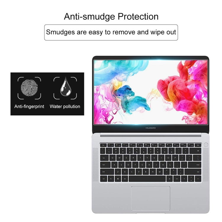 فيلم حماية شاشة لابتوب زجاجي مقسى بصلابة 9H لجهاز Huawei MateBook مقاس 14 بوصة، لجهاز MateBook مقاس 14 بوصة