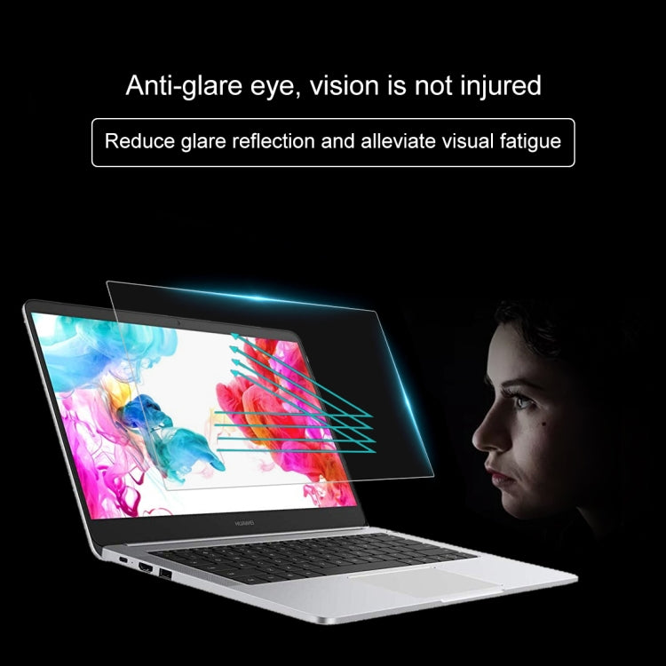 فيلم حماية شاشة لابتوب زجاجي مقسى بصلابة 9H لجهاز Huawei MateBook مقاس 14 بوصة، لجهاز MateBook مقاس 14 بوصة