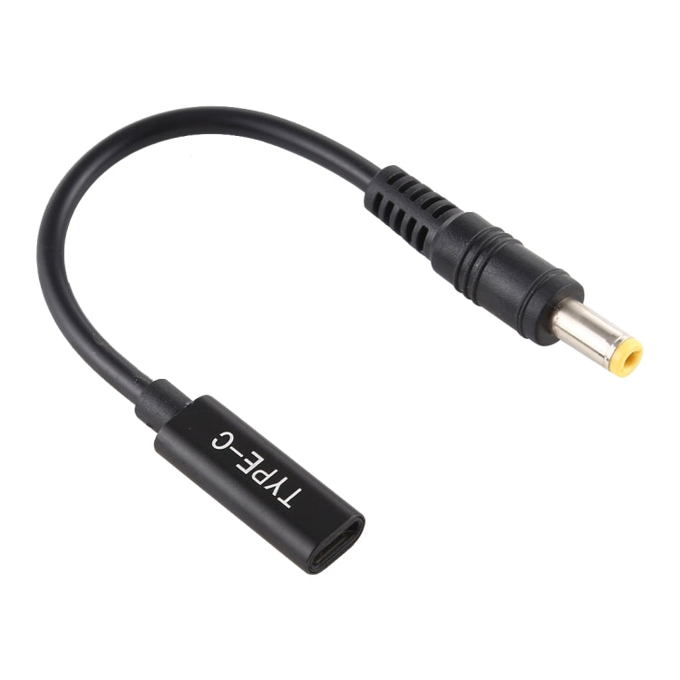 كابل شاحن محول طاقة DP USB-C / Type-C إلى 5.5 × 2.5 مم