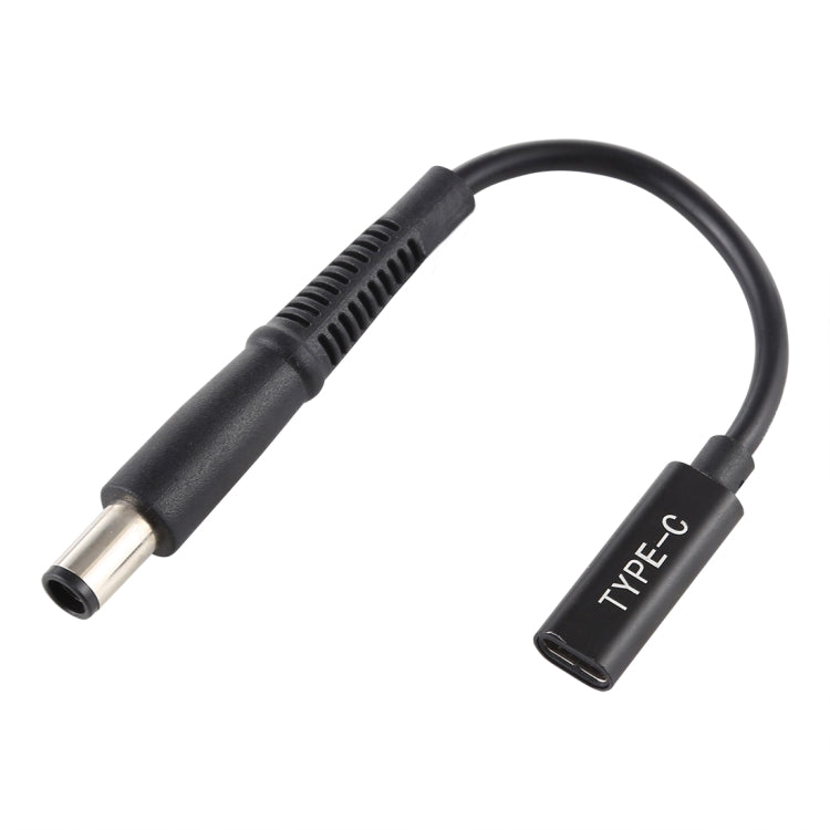 كابل شاحن محول طاقة DP USB-C / Type-C إلى 7.4 × 0.6 مم لأجهزة Dell، Type-C إلى 7.4 × 0.6 مم