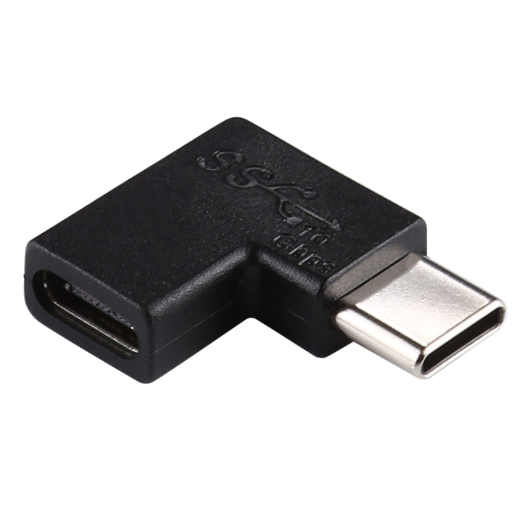 محول USB-C / Type-C أنثى إلى ذكر بزاوية 90 درجة، زاوية قائمة أنثى إلى ذكر