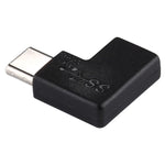 محول USB-C / Type-C أنثى إلى ذكر بزاوية 90 درجة، زاوية قائمة أنثى إلى ذكر