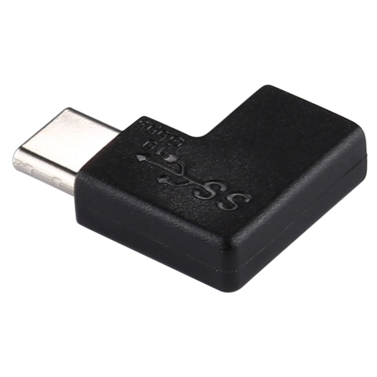 محول USB-C / Type-C أنثى إلى ذكر بزاوية 90 درجة، زاوية قائمة أنثى إلى ذكر