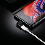 محول USB-C / Type-C أنثى إلى ذكر بزاوية 90 درجة، زاوية قائمة أنثى إلى ذكر