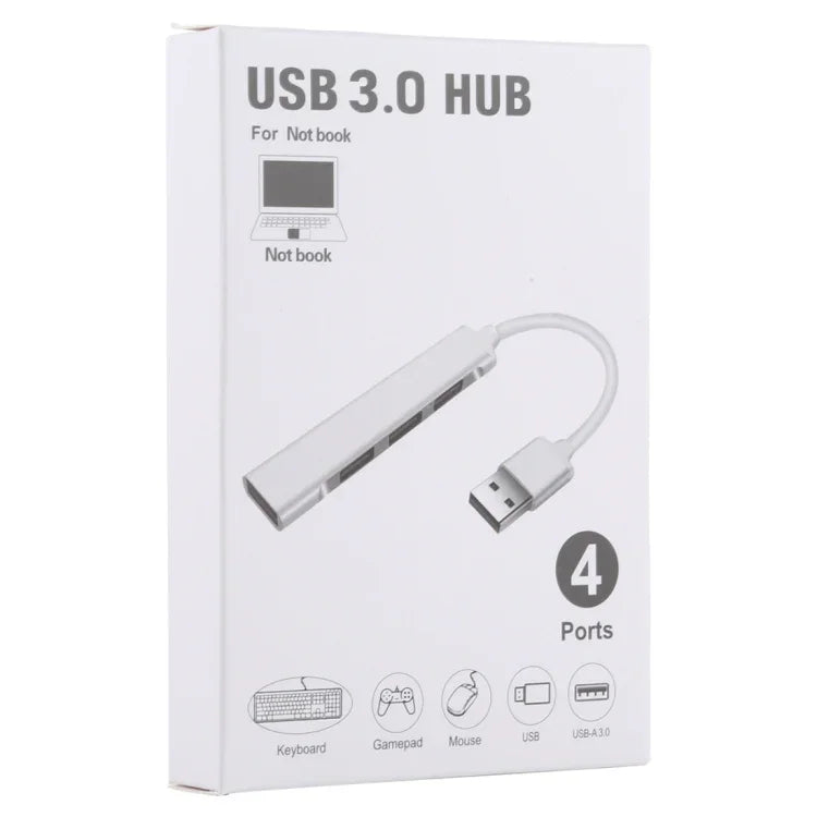 A-809 محول HUB من الألمنيوم بأربعة منافذ USB 3.0 إلى USB 3.0، A-809