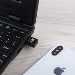 محول واي فاي USB 2.0 ثنائي النطاق 2.4GHz و5GHz بسرعة AC600Mbps، بطاقة شبكة خارجية، AC600Mbps