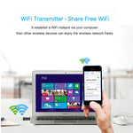 محول واي فاي USB 2.0 ثنائي النطاق 2.4GHz و5GHz بسرعة AC600Mbps، بطاقة شبكة خارجية، AC600Mbps