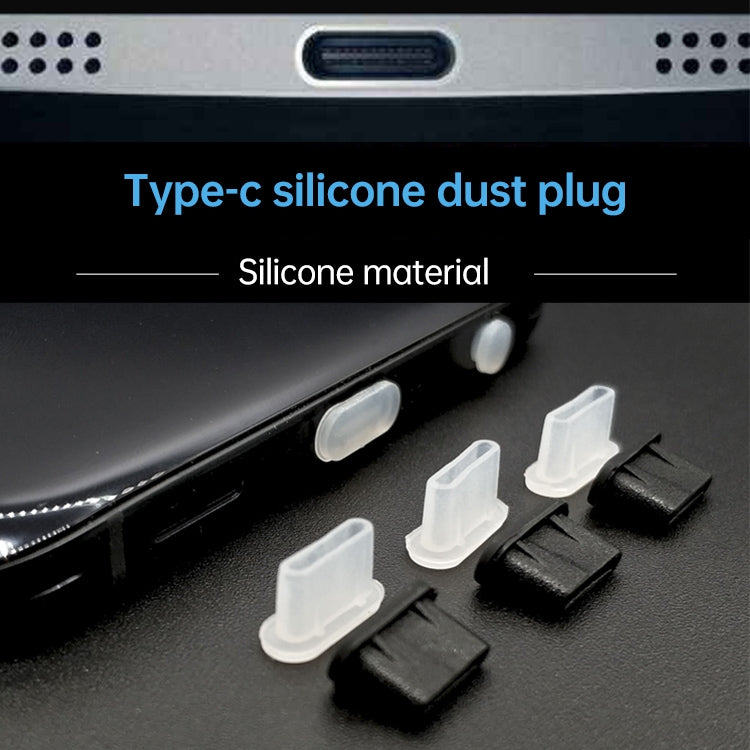 20 قطعة سدادات سيليكون مضادة للغبار لمنافذ USB-C / Type-C