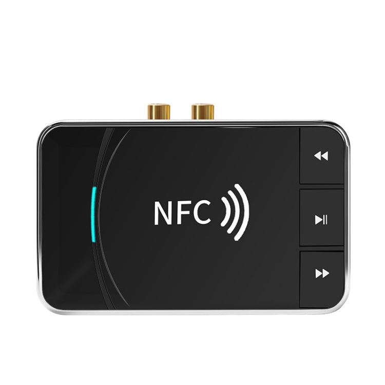مستقبل ومرسل بلوتوث 5.0 مكتبي مع NFC ومحول صوت سماعة سيارة N100