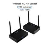 جهاز إرسال صوت وفيديو عالي الدقة لاسلكي Measy HD585 بتردد 5.8 جيجاهرتز مع وظيفة الإرجاع بالأشعة تحت الحمراء، مسافة الإرسال: 350 متر
