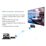 مجموعة إرسال واستقبال لاسلكية Measy W2H Mini2 بتردد 60 جيجاهرتز بدقة HD كاملة 1080P ونقل ثلاثي الأبعاد، مسافة الإرسال: 30 متر، قابس المملكة المتحدة، PC6337، PC6337AU، PC6337UK، PC6337US