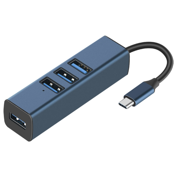 محول RDS 6307-4 USB-C / Type-C إلى USB3.0 + ثلاث منافذ USB2.0 4 في 1، 6307-4