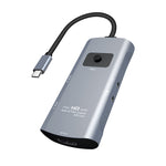 Z54A مبدل التقاط فيديو مع مخرج HDMI + مدخلين HDMI + ميكروفون + صوت إلى Type-C مع حلقة، Z54A