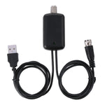 مضخم إشارة موصل USB + رأس محول IEC، USB 50 ميل 25dBi