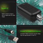 مضخم إشارة موصل USB + رأس محول IEC، USB 50 ميل 25dBi