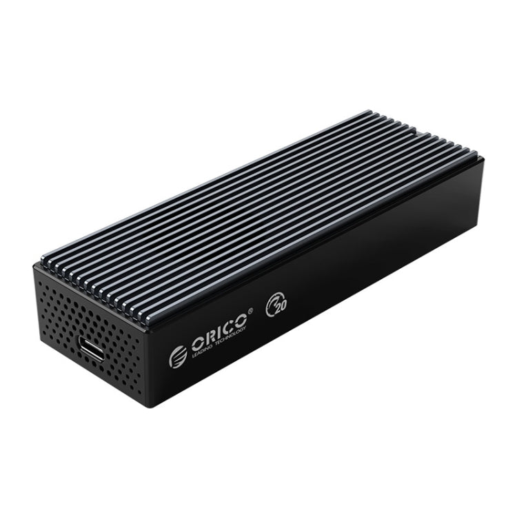 غلاف ORICO M2PVC3-G20-GY-BP لوحدة تخزين M.2 NVMe SSD بسرعة USB3.2 20Gbps، M2PVC3-G20-GY-BP