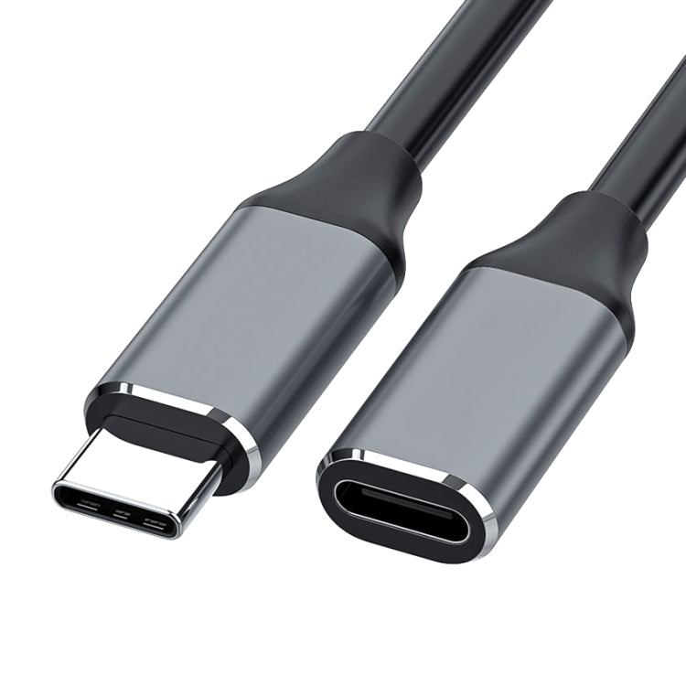 كابل محول USB-C / Type-C ذكر إلى USB-C / Type-C أنثى، طول الكابل: 25 سم، 25 سم