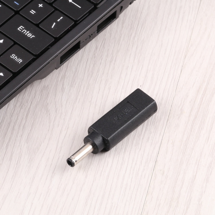 محول موصل من USB-C / Type-C أنثى إلى قابس ذكر 4.5 × 3.0 ملم لأجهزة ديل، USB-C أنثى إلى 4.5 × 3.0 ملم
