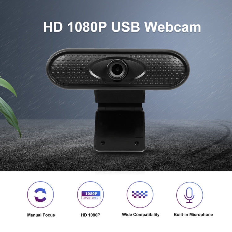 كاميرا ويب USB بدقة HD 1080P مع ميكروفون، 1080P