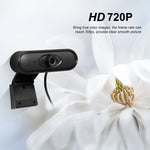 كاميرا ويب USB بدقة 720P مع ميكروفون، 720P