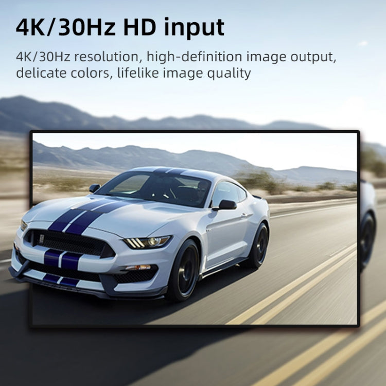 بطاقة التقاط فيديو بدقة 4K 30Hz من HDMI إلى USB3.0 مع كابل، HDMI إلى USB3.0