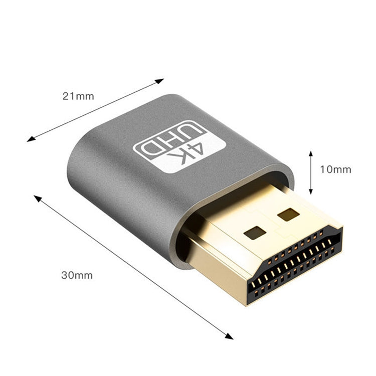 محول عرض افتراضي VGA إلى HDMI 1.4 DDC EDID، محاكي عرض بدون رأس، ألوان وردي، رمادي، ذهبي، أحمر، فضي