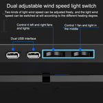 dual USB Ports Five-core Radiator Notebook Computer  Holder