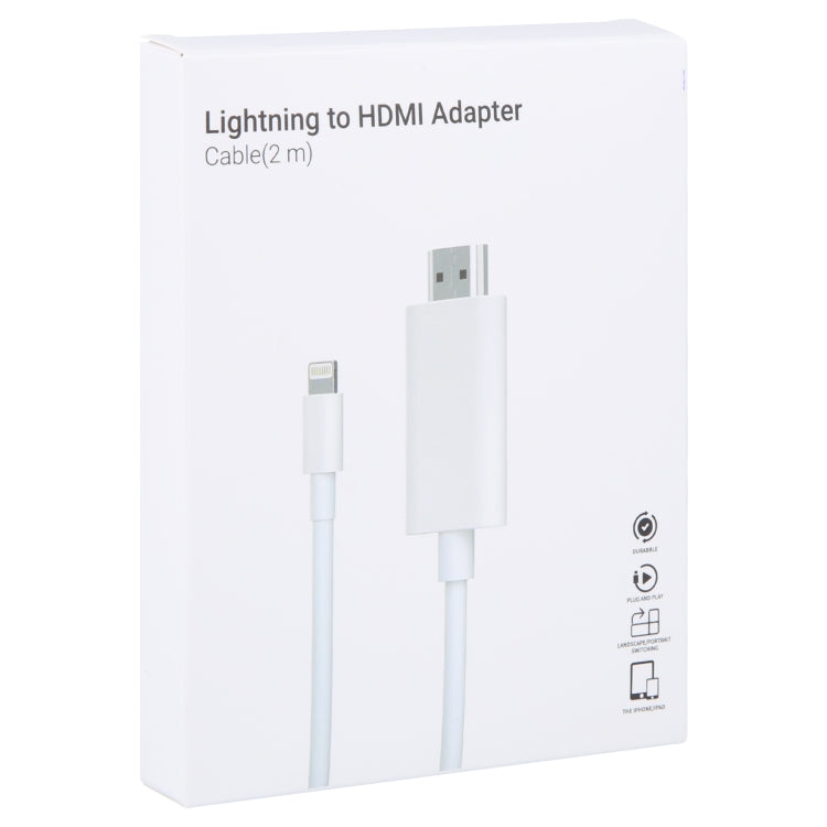 كابل محول EP-808-H من 8 دبابيس إلى HDMI، الطول: 2 متر، EP-808-H