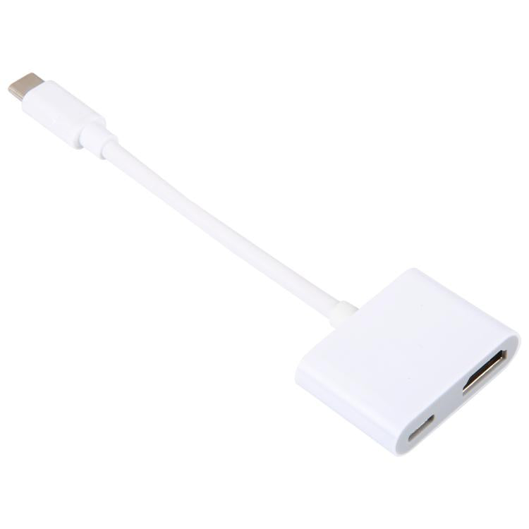 محول فيديو USB-C/تايب-سي إلى HDMI+USB-C/تايب-سي، تايب-سي 4K/30HZ