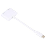 محول فيديو USB-C/تايب-سي إلى HDMI+USB-C/تايب-سي، تايب-سي 4K/30HZ