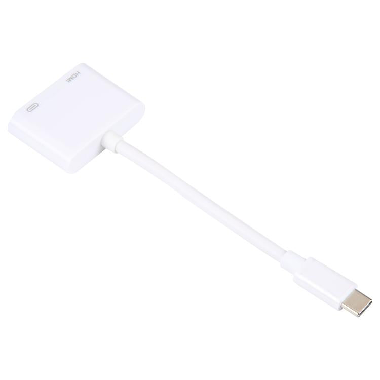 محول فيديو USB-C/تايب-سي إلى HDMI+USB-C/تايب-سي، تايب-سي 4K/30HZ