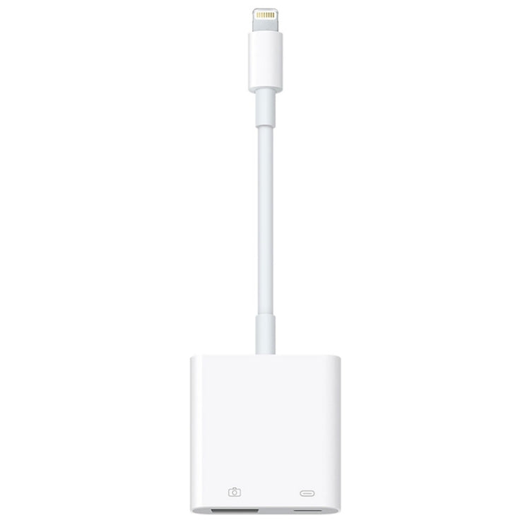 كابل شحن وبيانات 11 سم 8 دبابيس ذكر إلى USB و 8 دبابيس، محول قارئ كاميرا، يدعم أنظمة iOS 9.2 فما فوق