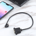 كابل موصل أنثى USB-C / Type-C ذكر إلى منفذ طباعة مربع من النوع B، Type-C إلى مربع من النوع B