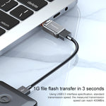 محول MCDODO USB 3.0 أنثى إلى USB-C / Type-C ذكر OTG لفلاش USB، USB-C / Type-C