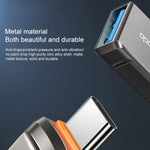 محول MCDODO USB 3.0 أنثى إلى USB-C / Type-C ذكر OTG لفلاش USB، USB-C / Type-C