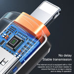 محول MCDODO USB 3.0 أنثى إلى ذكر 8 دبابيس OTG لفلاش USB، 8 دبابيس