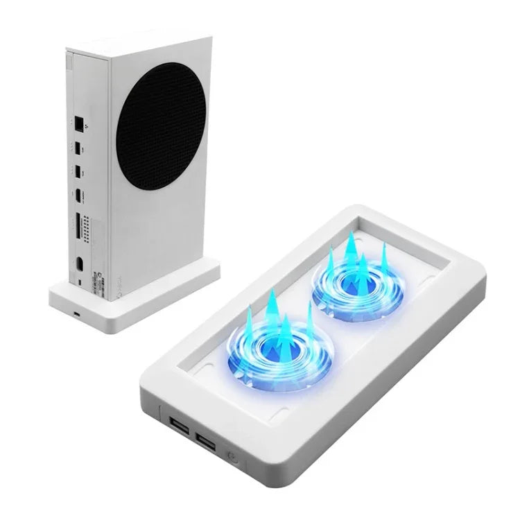 قاعدة مروحة تبريد للمضيف مع منفذي USB لـ XBOX Series S، لـ XBOX Series S