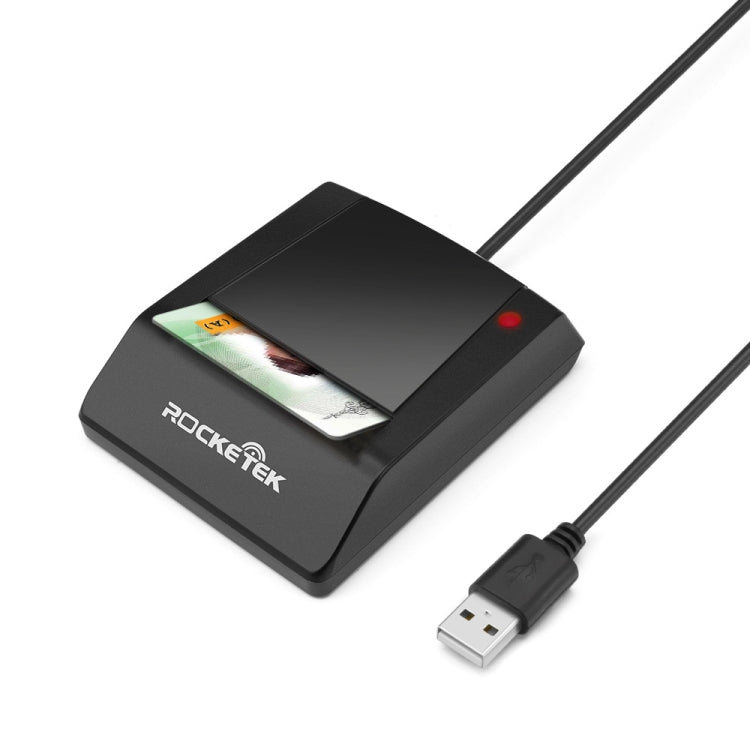 قارئ بطاقة ذكية ROCKETEK RT-SCR4 CAC IC SIM Chip، RT-SCR4