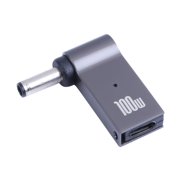 محول شحن كمبيوتر USB-C / Type-C أنثى إلى DC 4.5x3.0 مم ذكر بقوة 100 واط ديل، Type-C أنثى إلى DC 4.5x3.0 مم ذكر