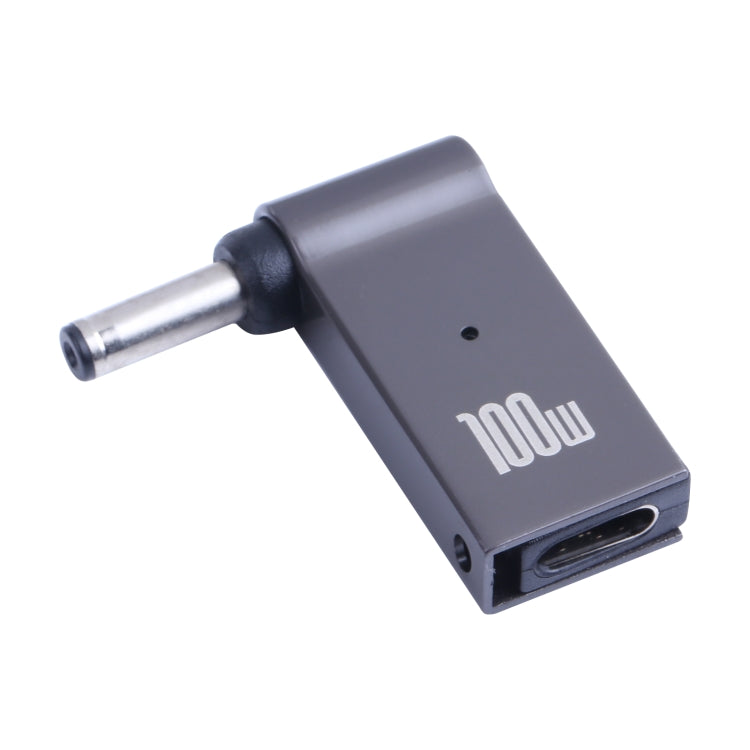 محول شحن كمبيوتر 100 واط USB-C / تايب-سي أنثى إلى DC 4.0x1.35mm ذكر لأجهزة Asus، تايب-سي أنثى إلى DC 4.0x1.35mm ذكر