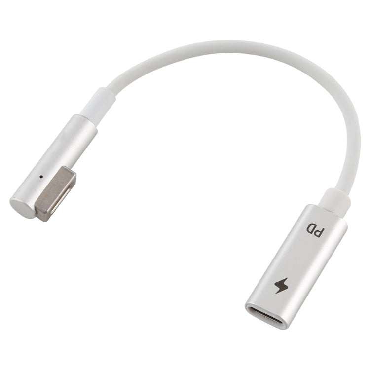 محول شحن 5 دبابيس MagSafe 1 (على شكل L) إلى USB-C / Type-C PD، من Type-C إلى MagSafe 1