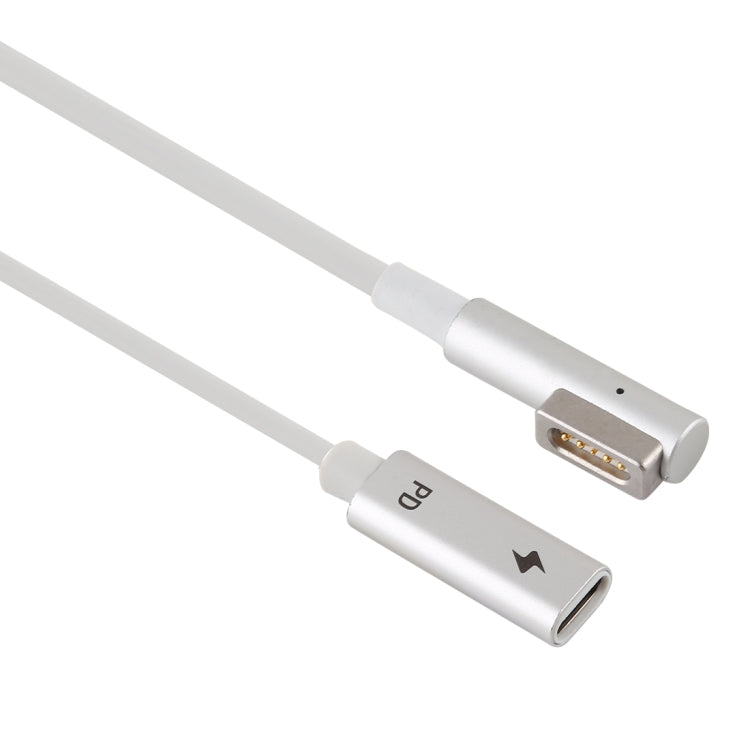 محول شحن 5 دبابيس MagSafe 1 (على شكل L) إلى USB-C / Type-C PD، من Type-C إلى MagSafe 1