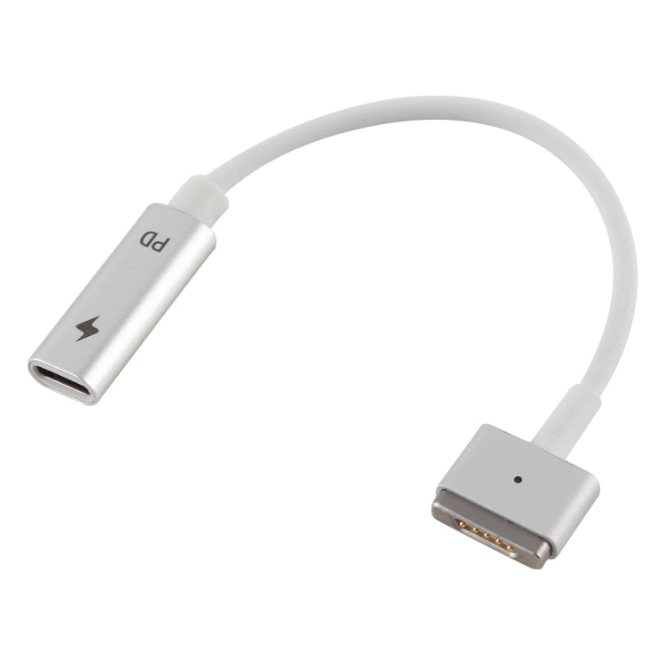 محول شحن 5 دبابيس MagSafe 2 (على شكل T) إلى USB-C / Type-C PD، من Type-C إلى MagSafe 2