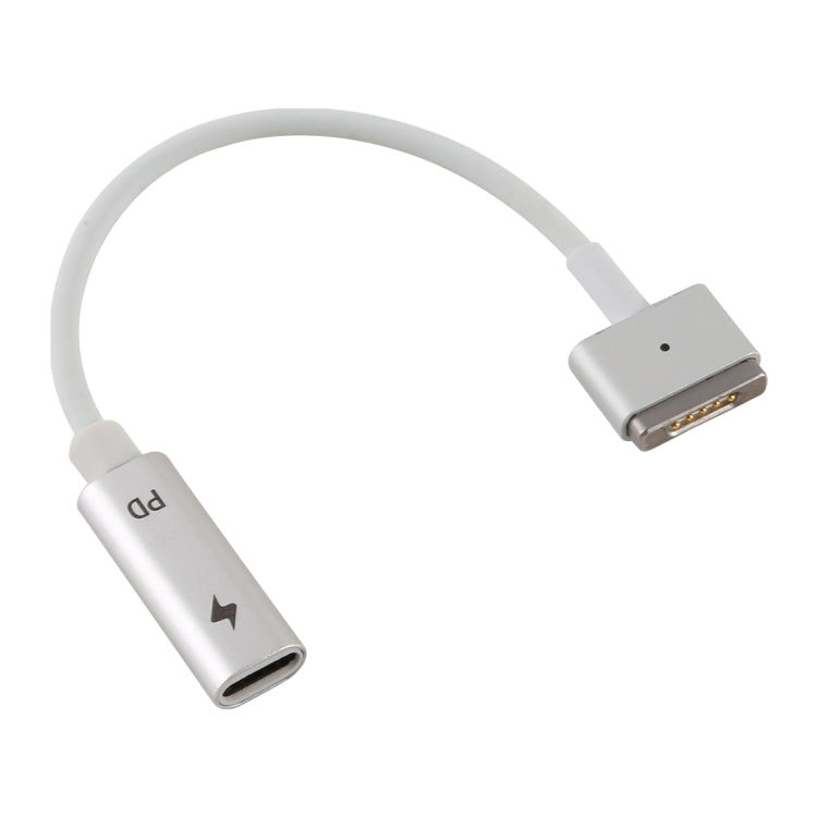 محول شحن 5 دبابيس MagSafe 2 (على شكل T) إلى USB-C / Type-C PD، من Type-C إلى MagSafe 2