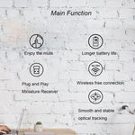 فأرة بصرية لاسلكية صامتة Logitech M330 مع مستقبل Micro USB